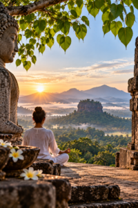 Sri Lanka mountain and forest landscape